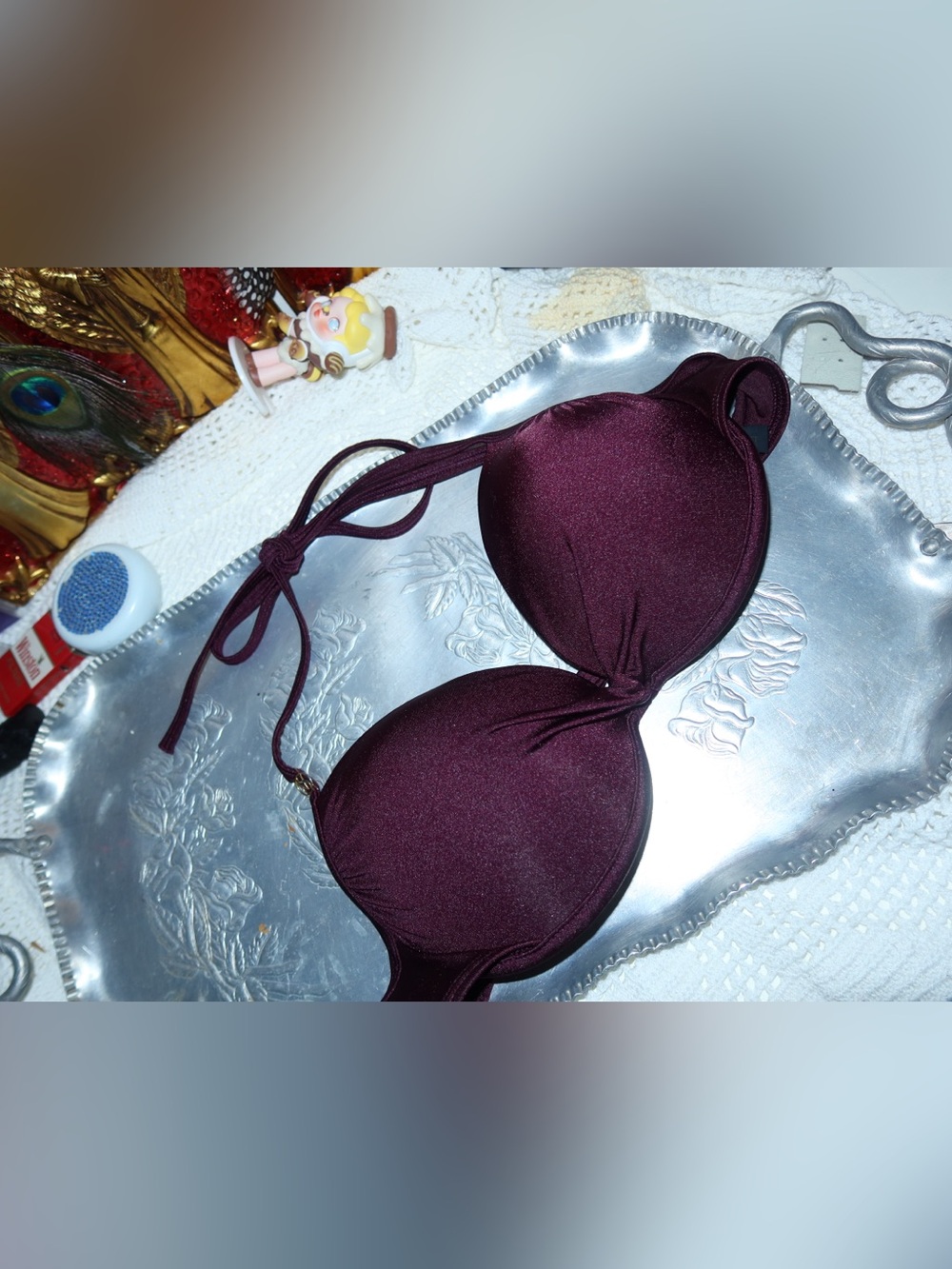 Victoria's Secret Wine Bikini Top